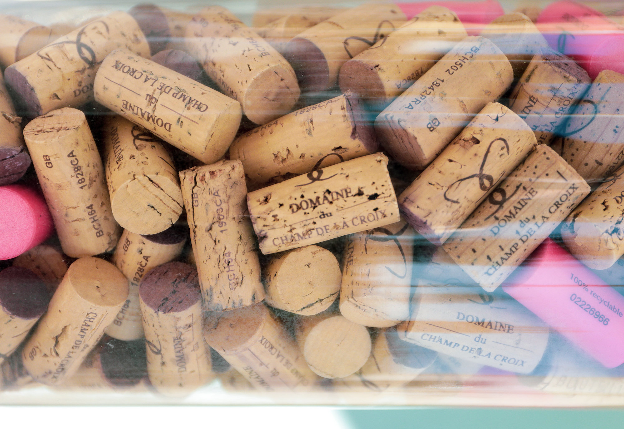 bouchon bouteille domaine du champ de la croix