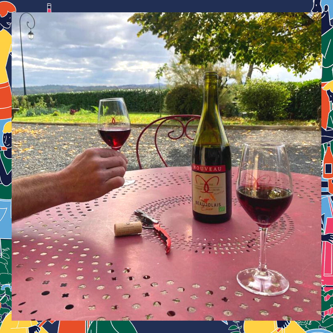 Notre Beaujolais Nouveau Élise, sélectionné parmi 99 vins !